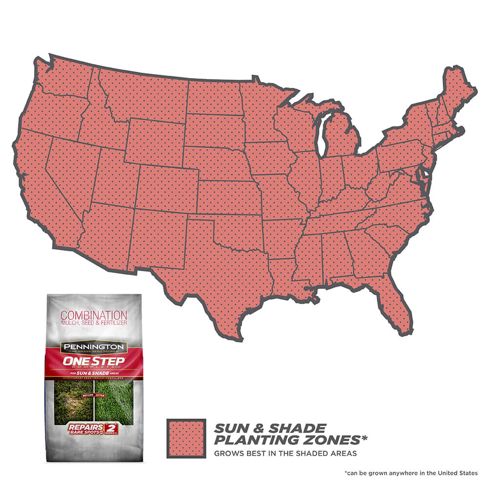 #6909 - Pennington One Step - Sun & Shade 8.3lb - Image 2