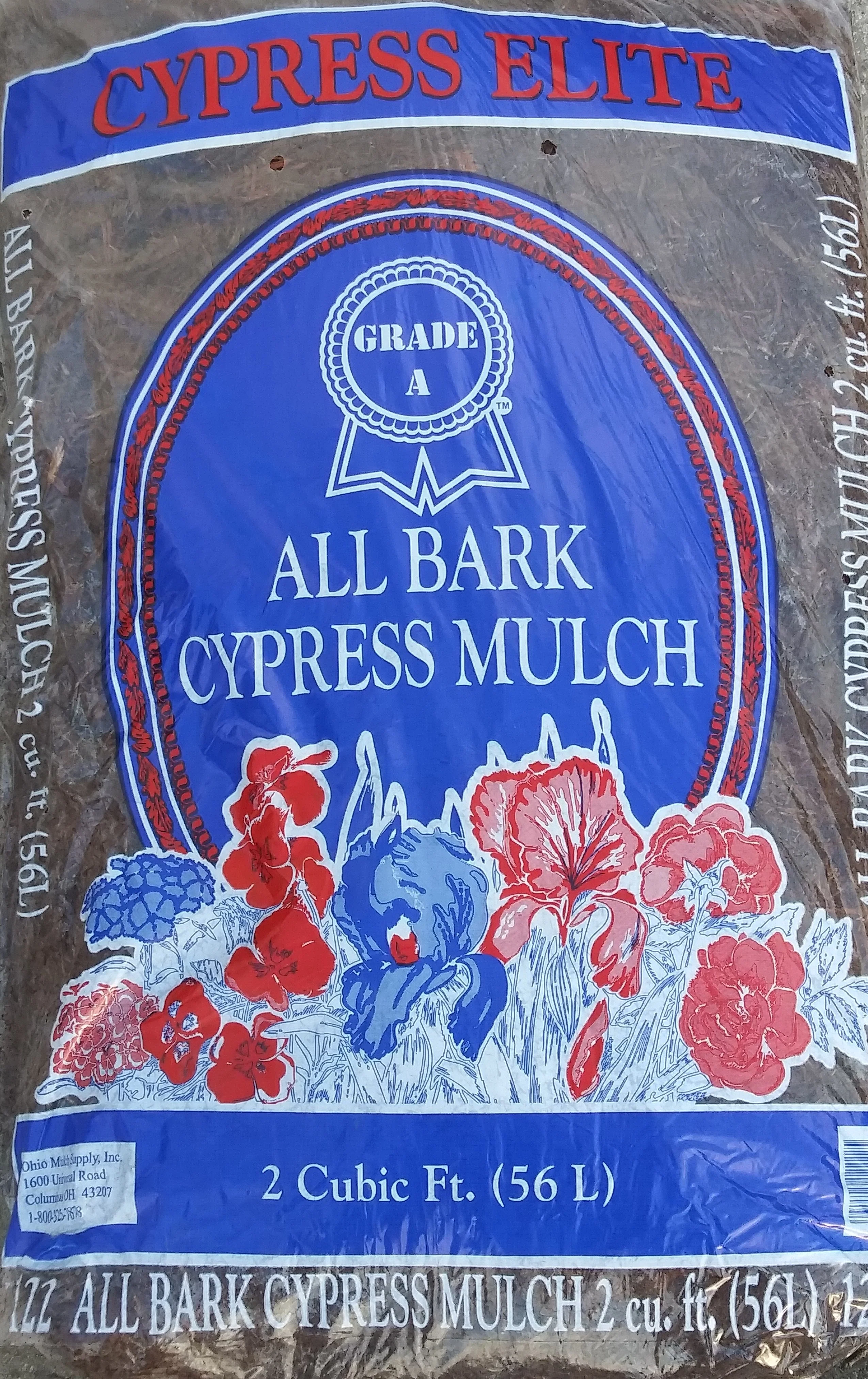 (122) - 100% All Bark Cypress (2 CF)