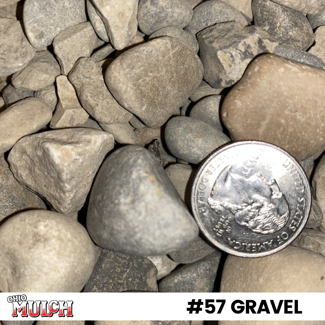(9007) #57 Round Gravel (1/2 CY)
