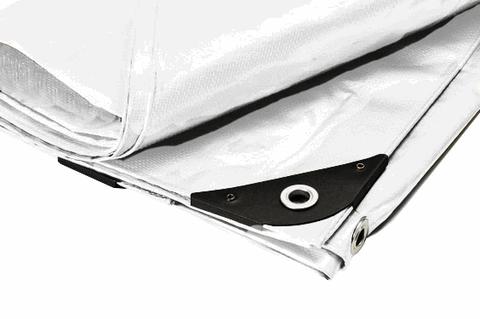 (8006) - 14'x20' White Heavy Duty Tarp