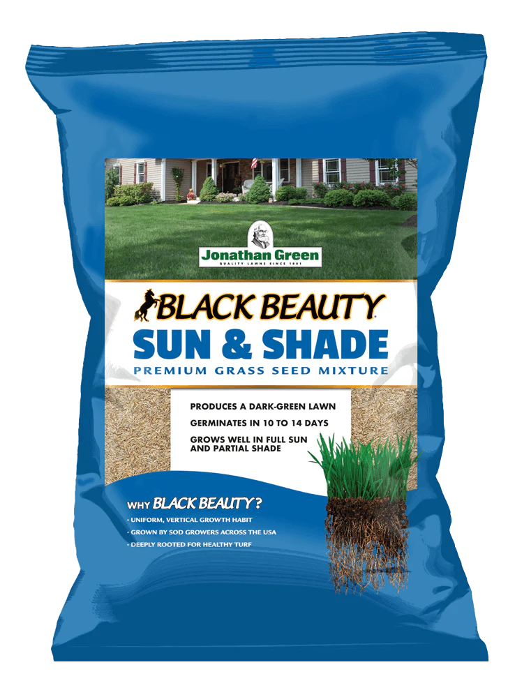 (6016) Black Beauty Sun & Shade Grass Seed (per lb)
