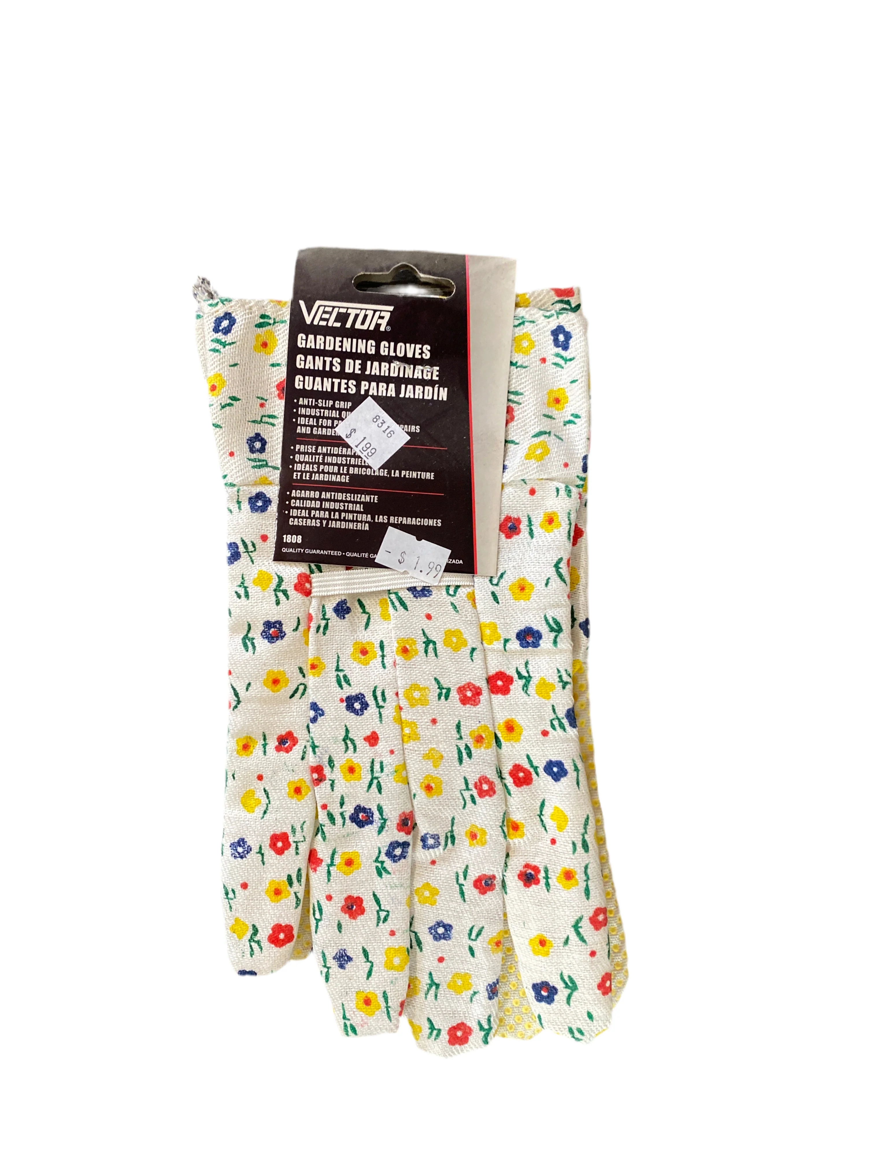 (8316) Ladies Gardening Floral Gloves - Image 2