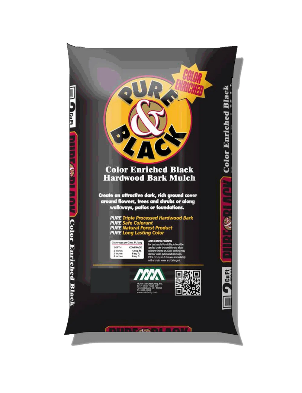 Pure & Black Hardwood Mulch - #1942MM (1.5 CF)